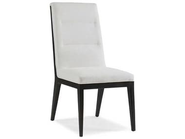 Hickory White Oasis Beech Wood Fabric Upholstered Ellena Side Dining Chair HIW85162