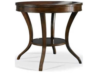 Hickory White Vineyard Haven 32" Round Wood End Table HIW86320