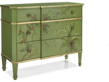 Hickory White Vineyard Haven 48" Wide Green Maple Wood Accent Chest HIW86562