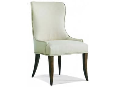 Hickory White A La Carte Maple Wood Fabric Upholstered Arm Dining Chair HIW90170