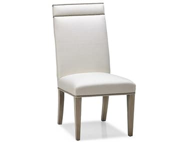 Hickory White Hardwood Fabric Upholstered Fripp Side Dining Chair HIW93160GB