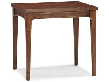 Hickory White Edgedale 28" Rectangular Wood Modern Walnut End Table HIWEA2822MC