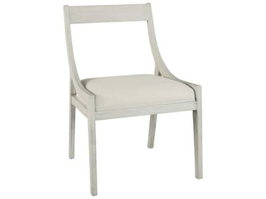 Hekman Solid Wood White Upholstered Side Dining Chair HK24124