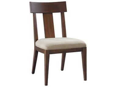 Hekman Brown Fabric Upholstered Side Dining Chair HK24323