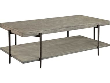 Hekman 56" Rectangular Wood Bedford Gray Coffee Table HK24901
