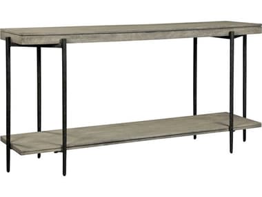 Hekman 65" Rectangular Wood Bedford Gray Console Table HK24908