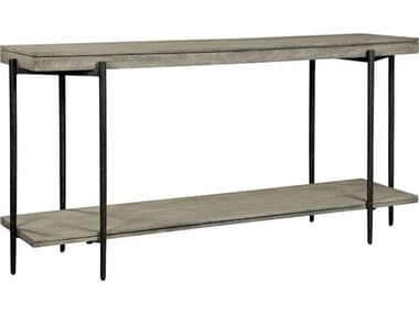 Hekman Rectangular Wood Bedford Gray Console Table HK24908