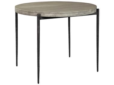 Hekman 42" Bedford Gray Round Wood Bar Table HK24928