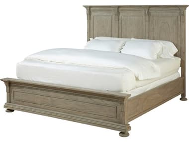Hekman Wellington Driftwood Brown Mindi Wood Queen Panel Bed HK25265