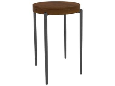 Hekman Bedford Park Round Wood Tobacco End Table HK26007