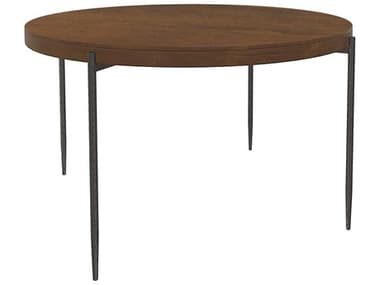 Hekman Bedford Park Round Wood Tobacco Dining Table HK26021