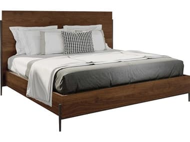 Hekman Bedford Park Tobacco Brown Mango Wood King Panel Bed HK26066