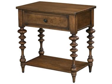 Hekman Fairfax 1-Drawer Brown Nightstand HK26464