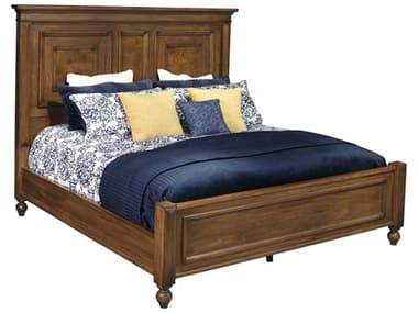 Hekman Fairfax Brown Wood King Panel Bed HK26466