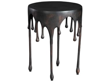 Hekman Accents Round Metal Special Reserve End Table HK28546