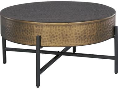 Hekman Accents 31" Round Metal Special Reserve Coffee Table HK28706