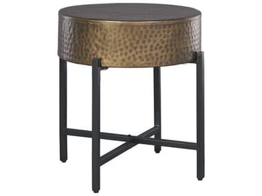 Hekman Accents Round Metal Special Reserve End Table HK28707