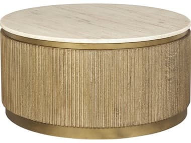 Hekman Accents 30" Round Marble Special Reserve Coffee Table HK28708