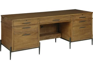 Hekman Bedford Park Brown Mango Wood Executive Desk HK79441