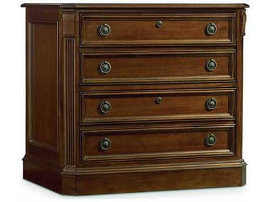 Hooker Furniture Brookhaven Distressed Medium Cherry Lateral File Cabinet HOO28110566