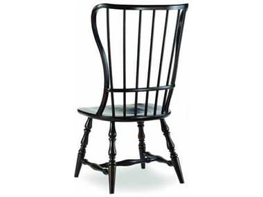 Hooker Furniture Sanctuary Hardwood Black Side Dining Chair HOO300575310
