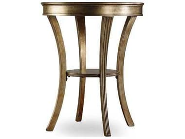 Hooker Furniture Sanctuary 22" Round Gold End Table HOO301450001