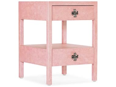 Hooker Furniture Susan G Komen Courage 20" Rectangular Wood Pink End Table HOO50005000166