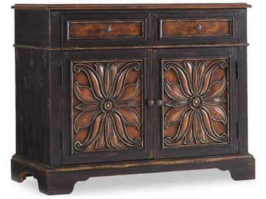 Hooker Furniture Grandover Black Handpainting With Handrubbed Gold Accents Buffet HOO502985002