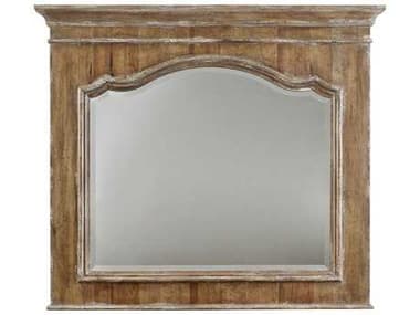 Hooker Furniture Chatelet Pecky Pecan 46''W x 40''H Rectangular Dresser Mirror HOO530090006