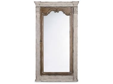 Hooker Furniture Chatelet 47'' Rectangular Floor Mirror with Jewelry Armoire Storage HOO535150003