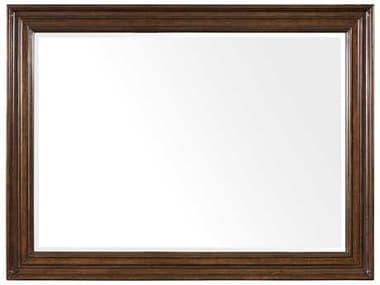 Hooker Furniture Leesburg Rich Dark Wood Wall Mirror Landscape HOO538190008