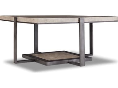 Hooker Furniture 42" Square Marble Gray Cocktail Table HOO553380112LTBR