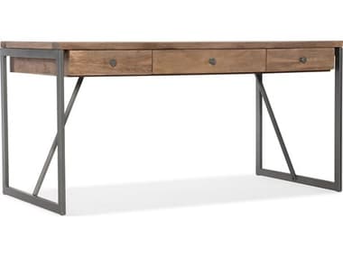 Hooker Furniture Gray / Medium Natural Wood Writing Desk HOO568110458MWD