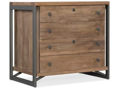 Hooker Furniture 32" Gray Natural Wood File Cabinet HOO568110466MWD