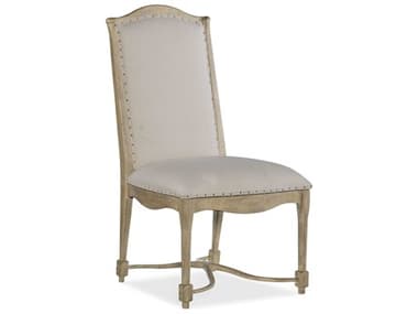Hooker Furniture Ciao Bella Ply Wood Beige Fabric Upholstered Side Dining Chair HOO58057531085