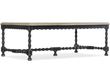 Hooker Furniture Ciao Bella Black 54'' Wide Rectangular Coffee Table HOO58058011080