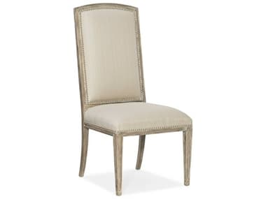 Hooker Furniture Sanctuary 2 Rubberwood Beige Fabric Upholstered Side Dining Chair HOO58657571080