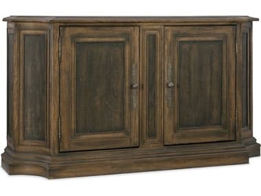 Hooker Furniture Hill Country Timeworn Saddle Brown / Anthracite Black Buffet HOO596075900MULTI