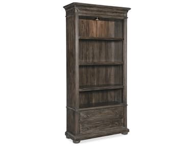 Hooker Furniture Traditions 45" Dark Wood Bookcase HOO59611054589