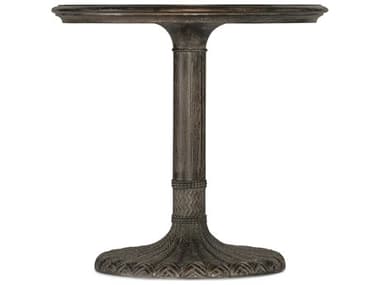 Hooker Furniture Traditions 26" Round Dark Wood End Table HOO59615000489