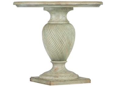 Hooker Furniture Traditions 28" Round Wood Pistachio End Table HOO59618011635