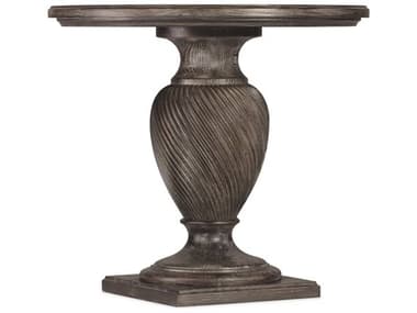 Hooker Furniture Traditions 28" Round Dark Wood End Table HOO59618011689