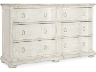 Hooker Furniture Traditions 66" Wide 6-Drawers Pine Wood Double Dresser HOO59619000202