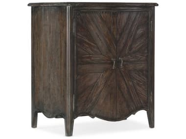 Hooker Furniture Traditions 30" Wide Brown Pine Wood Nightstand HOO59619001589