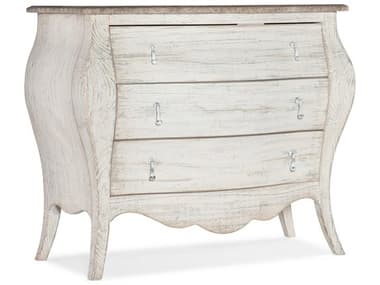 Hooker Furniture Traditions 44" Wide 3-Drawers Pine Wood Chest Nightstand HOO59619001702