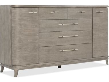 Hooker Furniture Affinity 68'' Oak Wood Sideboard HOO605075907GRY