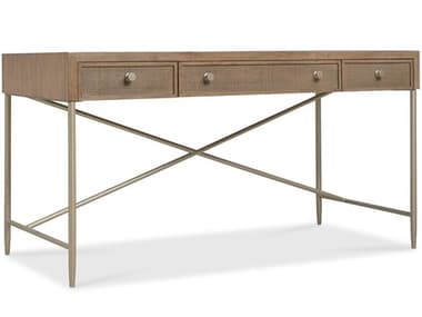 Hooker Furniture Sonnet Brown Oak Wood Writing Desk HOO60721045885