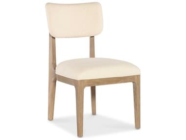 Hooker Furniture Banyon Bay Oak Wood White Upholstered Armless Dining Chair HOO60817541082