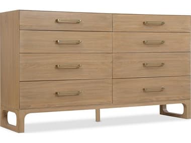 Hooker Furniture Banyon Bay Oak Wood Double Dresser HOO60819020282