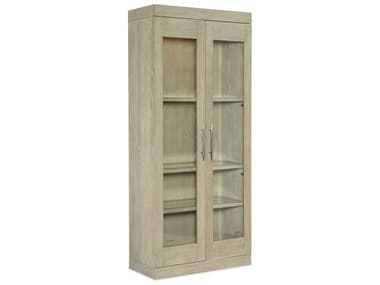 Hooker Furniture Cascade 36'' Wide Oak Wood Terrain Champagne Display Cabinet HOO61207590680